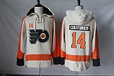 Philadelphia Flyers #14 Sean Couturier Cream Stitched NHL Pullover Hoodie,baseball caps,new era cap wholesale,wholesale hats