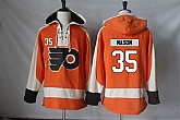 Philadelphia Flyers #35 Steve Mason Orange Stitched NHL Pullover Hoodie,baseball caps,new era cap wholesale,wholesale hats