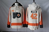 Philadelphia Flyers #42 Straka Cream Stitched NHL Pullover Hoodie,baseball caps,new era cap wholesale,wholesale hats