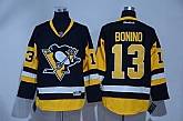 Pittsburgh Penguins #13 Nick Bonino Black-Yellow Third Stitched NHL Jersey,baseball caps,new era cap wholesale,wholesale hats