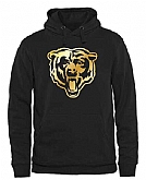 Printed Men's Chicago Bears Pro Line Black Gold Collection Pullover Hoodie WanKe,baseball caps,new era cap wholesale,wholesale hats