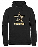 Printed Men's Dallas cowboys Pro Line Black Gold Collection Pullover Hoodie WanKe,baseball caps,new era cap wholesale,wholesale hats