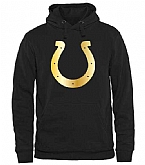 Printed Men's Indianapolis Colts Pro Line Black Gold Collection Pullover Hoodie WanKe,baseball caps,new era cap wholesale,wholesale hats
