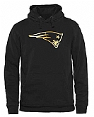Printed Men's New England Patriots Pro Line Black Gold Collection Pullover Hoodie WanKe,baseball caps,new era cap wholesale,wholesale hats