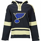 St. Louis Blues Blank (No Name & Number) Navy Blue Stitched NHL Hoodie WanKe,baseball caps,new era cap wholesale,wholesale hats