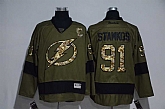 Tampa Bay Lightning #91 Steven Stamkos Green Salute to Service Stitched NHL Jersey,baseball caps,new era cap wholesale,wholesale hats
