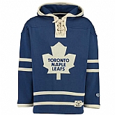 Toronto Maple Leafs Blank (No Name & Number) Blue CCM Throwback Stitched NHL Hoodie WanKe,baseball caps,new era cap wholesale,wholesale hats