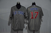 Youth Chicago Cubs #17 Kris Bryant Gray New Cool Base Stitched Jersey,baseball caps,new era cap wholesale,wholesale hats