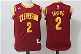 Youth Cleveland Cavaliers #2 Kyrie Irving Swingman Red Stitched Jersey,baseball caps,new era cap wholesale,wholesale hats