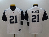 Youth Limited Nike Dallas Cowboys #21 Ezekiel Elliott Thanksgiving White Rush Stitched Jersey,baseball caps,new era cap wholesale,wholesale hats