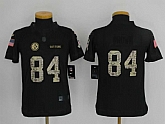 Youth Limited Nike Pittsburgh Steelers #84 Antonio Brown Black Anthracite Salute To Service Stitched Jersey,baseball caps,new era cap wholesale,wholesale hats