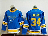 Youth St. Louis Blues #34 Jake Allen Light Blue 2017 Winter Classic Stitched NHL Jersey,baseball caps,new era cap wholesale,wholesale hats
