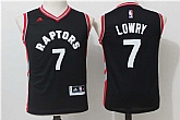 Youth Toronto Raptors #7 Kyle Lowry Black Stitched NBA Jersey,baseball caps,new era cap wholesale,wholesale hats
