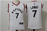 Youth Toronto Raptors #7 Kyle Lowry White Stitched NBA Jersey,baseball caps,new era cap wholesale,wholesale hats