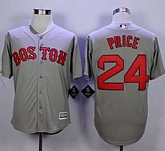 Boston Red Sox #24 David Price Gray New Cool Base Stitched MLB Jersey,baseball caps,new era cap wholesale,wholesale hats