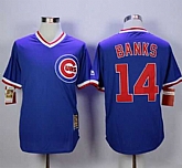 Chicago Cubs #14 Ernie Banks Blue Cooperstown Stitched MLB Jersey,baseball caps,new era cap wholesale,wholesale hats