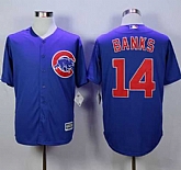 Chicago Cubs #14 Ernie Banks Blue New Cool Base Stitched MLB Jersey,baseball caps,new era cap wholesale,wholesale hats