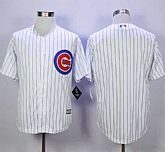 Chicago Cubs Blank White Strip New Cool Base Stitched MLB Jersey,baseball caps,new era cap wholesale,wholesale hats