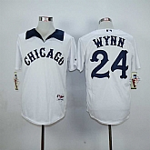 Chicago White Sox #24 Early Wynn White 1976 Turn Back The Clock Stitched MLB Jersey,baseball caps,new era cap wholesale,wholesale hats