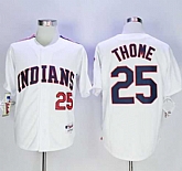 Cleveland Indians #25 Jim Thome White 1978 Turn Back The Clock Stitched MLB Jersey,baseball caps,new era cap wholesale,wholesale hats