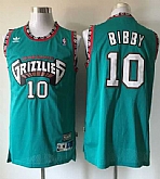 Memphis Grizzlies #10 Mike Bibby Green Throwback Stitched NBA Jersey,baseball caps,new era cap wholesale,wholesale hats