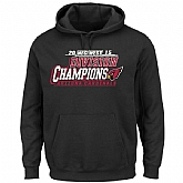 Men's Arizona Cardinals Majestic Black 2015 NFC West Division Champions Pullover Hoodie,baseball caps,new era cap wholesale,wholesale hats