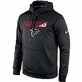 Men's Atlanta Falcons Nike Black Kick Off Staff Performance Pullover Hoodie,baseball caps,new era cap wholesale,wholesale hats