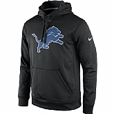 Men's Detroit Lions Nike Black Practice Performance Pullover Hoodie,baseball caps,new era cap wholesale,wholesale hats