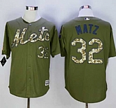 New York Mets #32 Steven Matz Green Camo New Cool Base Stitched MLB Jersey,baseball caps,new era cap wholesale,wholesale hats