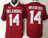 Oklahoma Sooners #14 Sam Bradford Red New XII Stitched NCAA Jersey,baseball caps,new era cap wholesale,wholesale hats