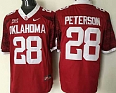 Oklahoma Sooners #28 Adrian Peterson Red New XII Stitched NCAA Jersey,baseball caps,new era cap wholesale,wholesale hats