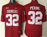 Oklahoma Sooners #32 Samaje Perine Red XII Stitched NCAA Jersey,baseball caps,new era cap wholesale,wholesale hats