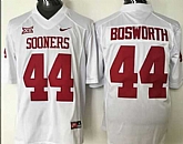Oklahoma Sooners #44 Brian Bosworth White XII Stitched NCAA Jersey,baseball caps,new era cap wholesale,wholesale hats