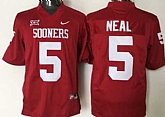 Oklahoma Sooners #5 Durron Neal Red XII Stitched NCAA Jersey,baseball caps,new era cap wholesale,wholesale hats