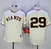 San Francisco Giants #29 Jeff Samardzija Cream Cool Base Stitched MLB Jersey,baseball caps,new era cap wholesale,wholesale hats