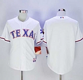 Texas Rangers Blank White Cool Base Stitched MLB Jersey,baseball caps,new era cap wholesale,wholesale hats