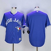 Toronto Blue Jays Blank Blue New Cool Base Stitched MLB Jersey,baseball caps,new era cap wholesale,wholesale hats