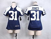 Glued Women Nike Dallas Cowboys #31 Byron Jones Navy Blue Thanksgiving Team Color Game Jersey WEM,baseball caps,new era cap wholesale,wholesale hats