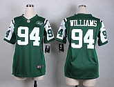Glued Women Nike New York Jets #94 Leonard Williams Green Team Color Game Jersey WEM