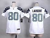 Glued Women Nike Seattle Seahawks #80 Steve Largent White Team Color Game Jersey WEM,baseball caps,new era cap wholesale,wholesale hats