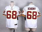 Glued Women Nike Washington Redskins #68 Brandon Scherff White Team Color Game Jersey WEM,baseball caps,new era cap wholesale,wholesale hats