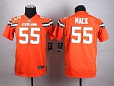 Glued Youth Nike Cleveland Browns #55 Alex Mack 2015 Orange Team Color Game Jersey WEM,baseball caps,new era cap wholesale,wholesale hats