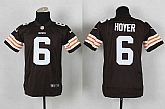 Glued Youth Nike Cleveland Browns #6 Hoyer Browns Team Color Game Jersey WEM,baseball caps,new era cap wholesale,wholesale hats