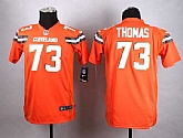 Glued Youth Nike Cleveland Browns #73 Joe Thomas 2015 Orange Team Color Game Jersey WEM,baseball caps,new era cap wholesale,wholesale hats