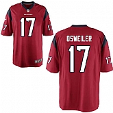 Glued Youth Nike Houston Texans #17 Brock Osweiler Red Team Color Game Jersey WEM,baseball caps,new era cap wholesale,wholesale hats