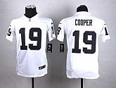 Glued Youth Nike Oakland Raiders #19 Cooper White Team Color Game Jersey WEM,baseball caps,new era cap wholesale,wholesale hats