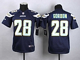 Glued Youth Nike San Diego Chargers #28 Melvin Gordon Navy Blue Team Color Game Jersey WEM,baseball caps,new era cap wholesale,wholesale hats