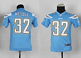 Glued Youth Nike San Diego Chargers #32 Eric Weddle Light Blue Team Color Game Jersey WEM,baseball caps,new era cap wholesale,wholesale hats