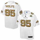 Printed Nike Denver Broncos #95 Derek Wolfe White Men's NFL Pro Line Super Bowl 50 Fashion Game Jersey,baseball caps,new era cap wholesale,wholesale hats