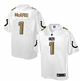 Printed Nike Indianapolis Colts #1 Pat McAfee White Men's NFL Pro Line Fashion Game Jersey,baseball caps,new era cap wholesale,wholesale hats